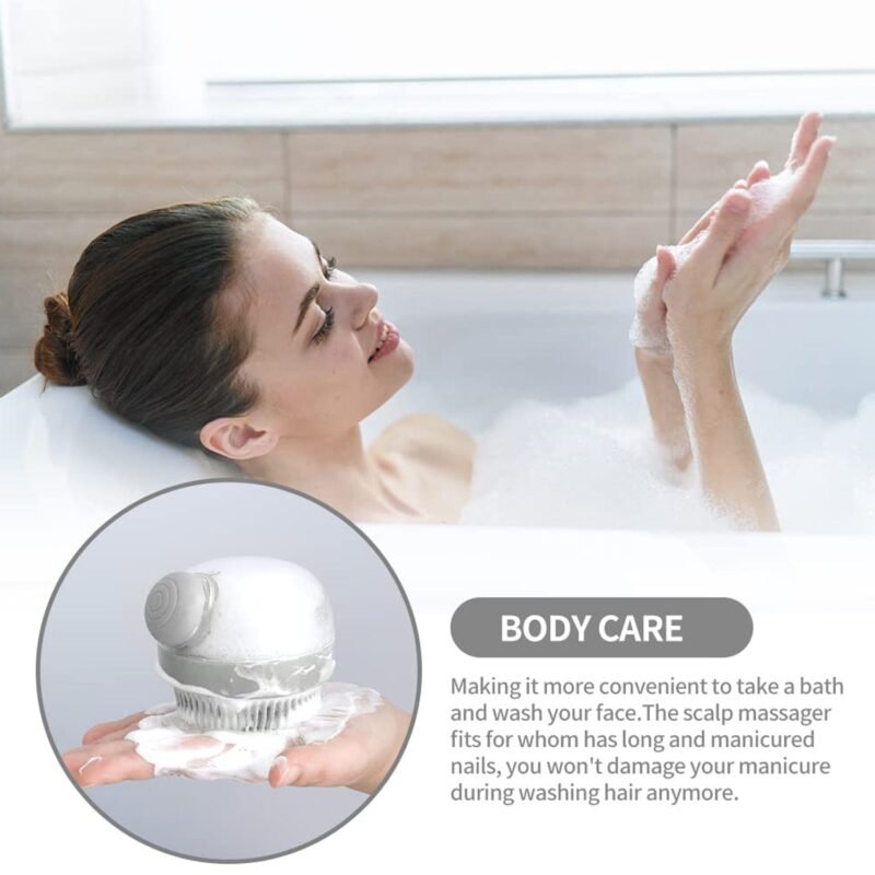 Head Scalp Massager Shampoo Brush - Image 3